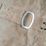 Manchette cuir daim naturel – Boucle vintage